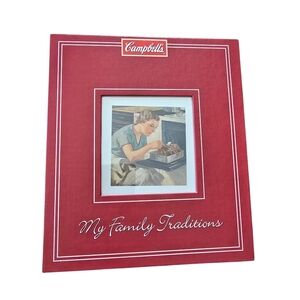 Campbell's 'My Family Traditions' Red Cookery Book/Recipe Album